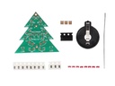 Soldering kit, DIY, SMD Christmas Tree, mini Christmas gadget with flashing LEDs