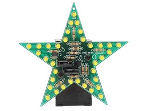 [WSSA169Y] Flashing Yellow LED Star (Kit)